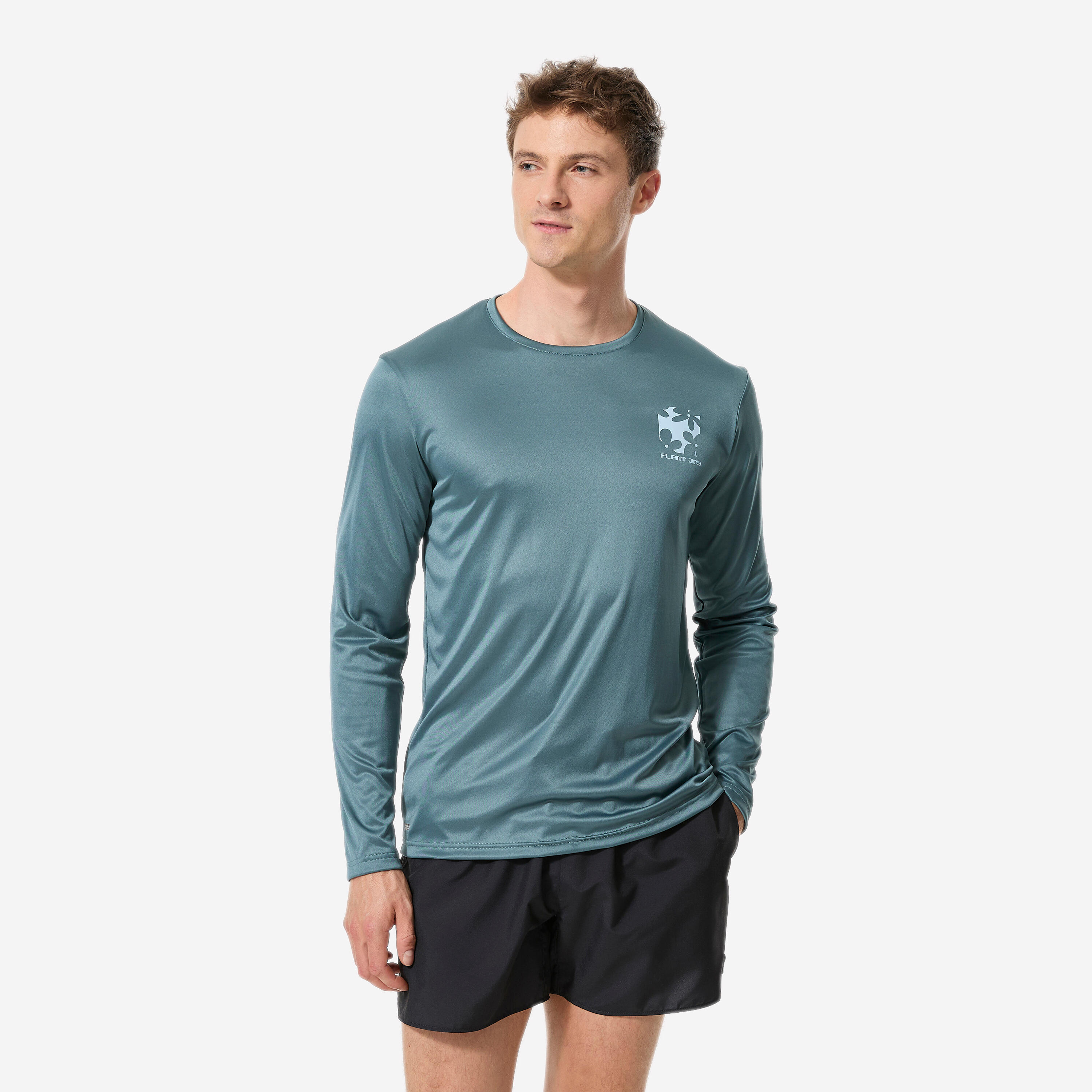 Men’s Long-Sleeved Surfing Rash Guard, Cutyflow - DECATHLON