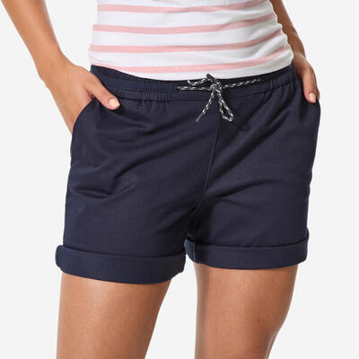 Pantaloncini vela donna SAILING 100 rossi