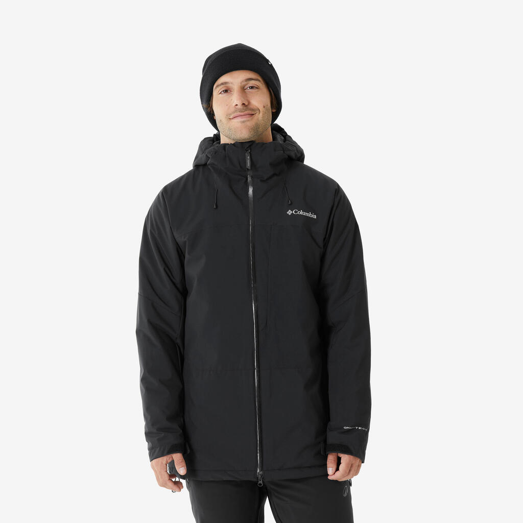 Ανδρικό αδιάβροχο μπουφάν για σκι και snowboard Colombia, Wishram Heights -Μαύρο
