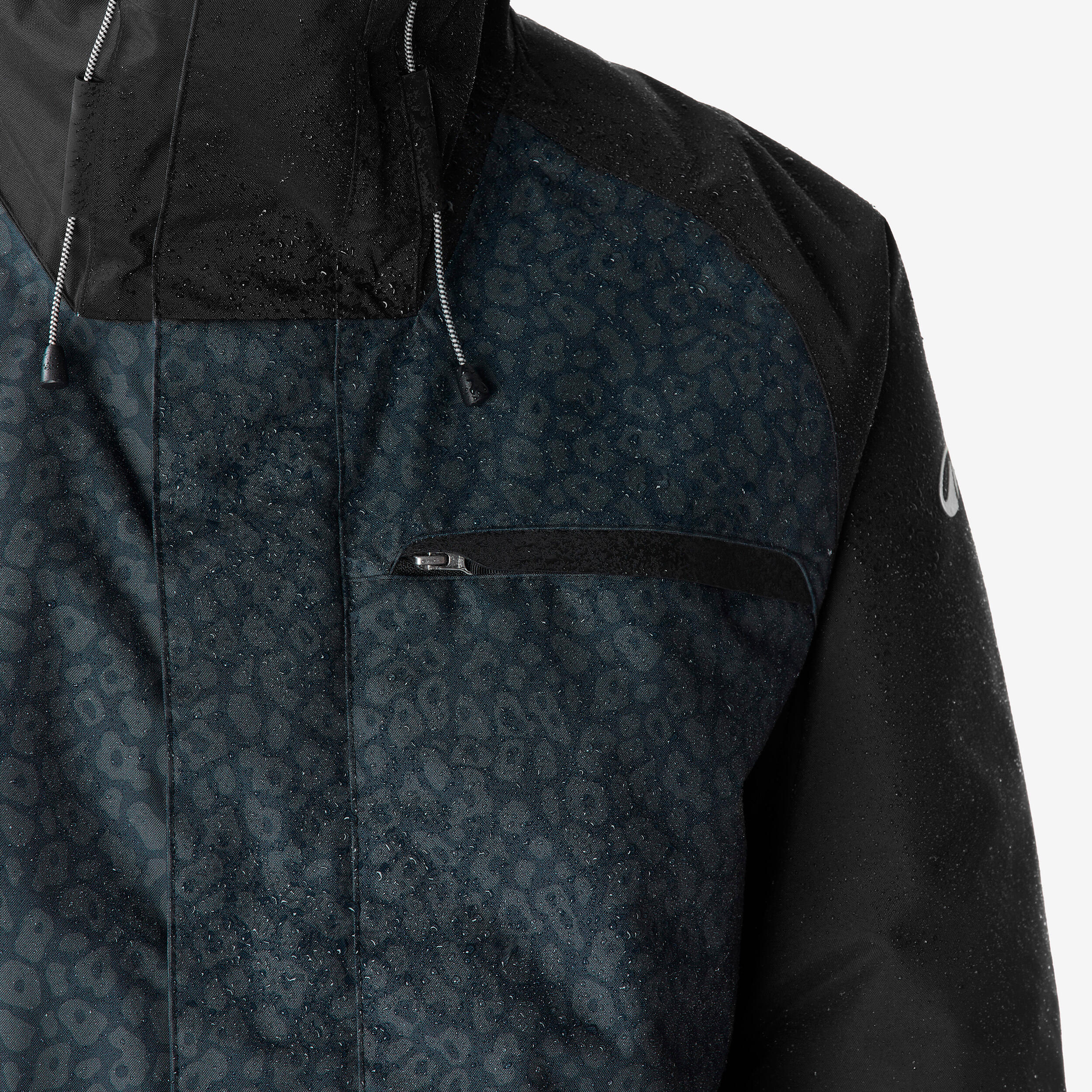 Veste de ski et snowboard longue et chaude homme, 500 long noir 5/11