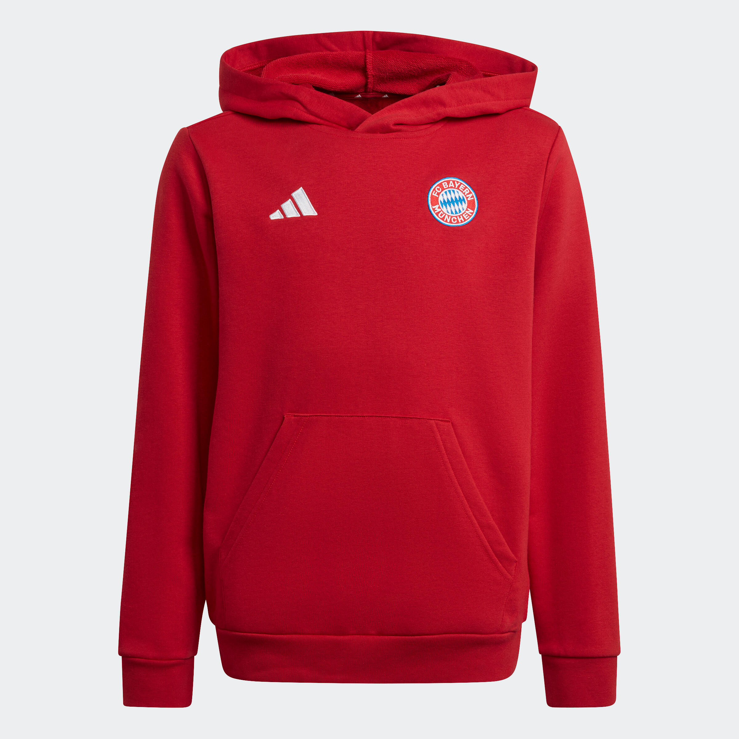 ADIDAS FC Bayern 25/26 detská mikina s kapucňou 164 cm