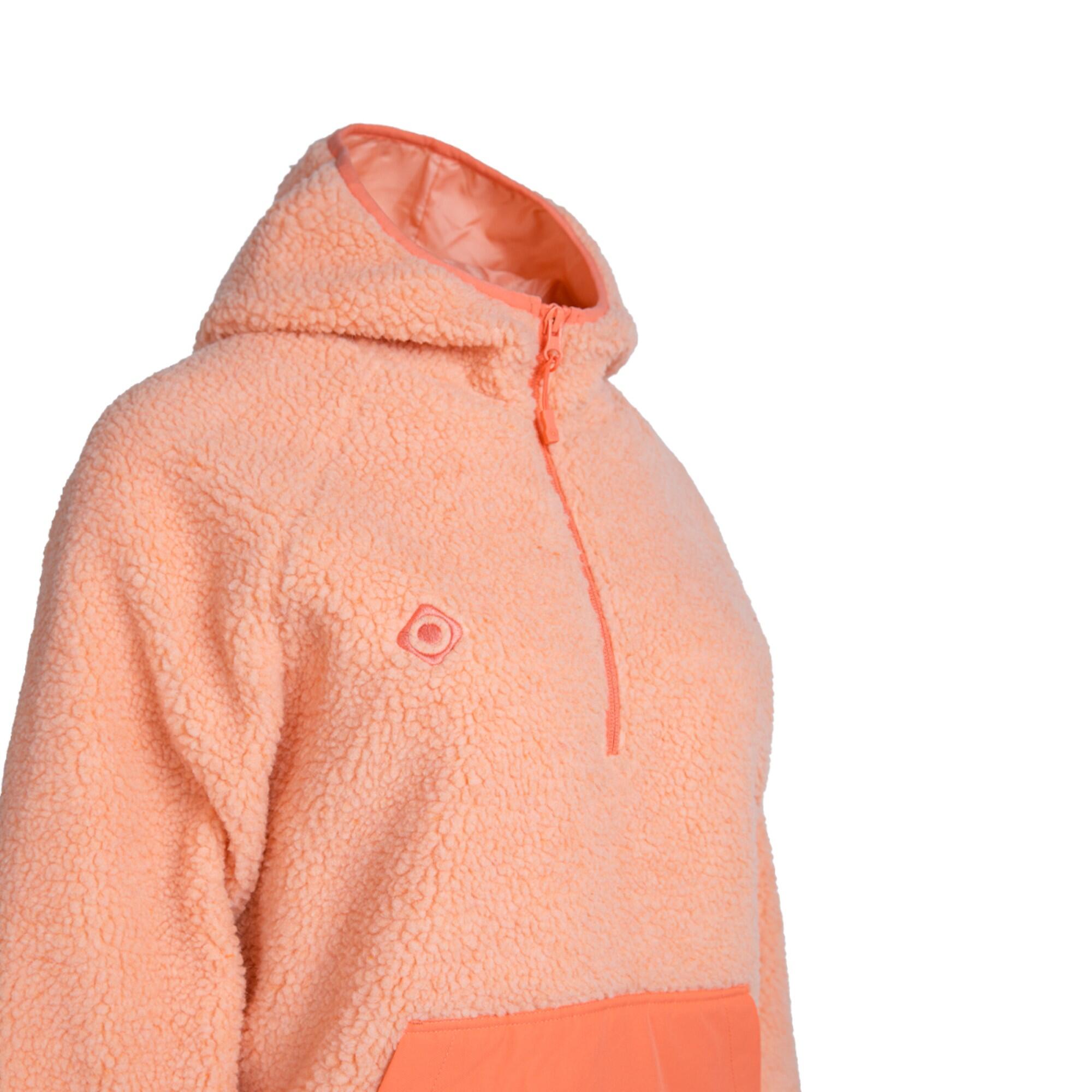 Sudadera polar de montaña y trekking con capucha Mujer Izas Sayre 3/4