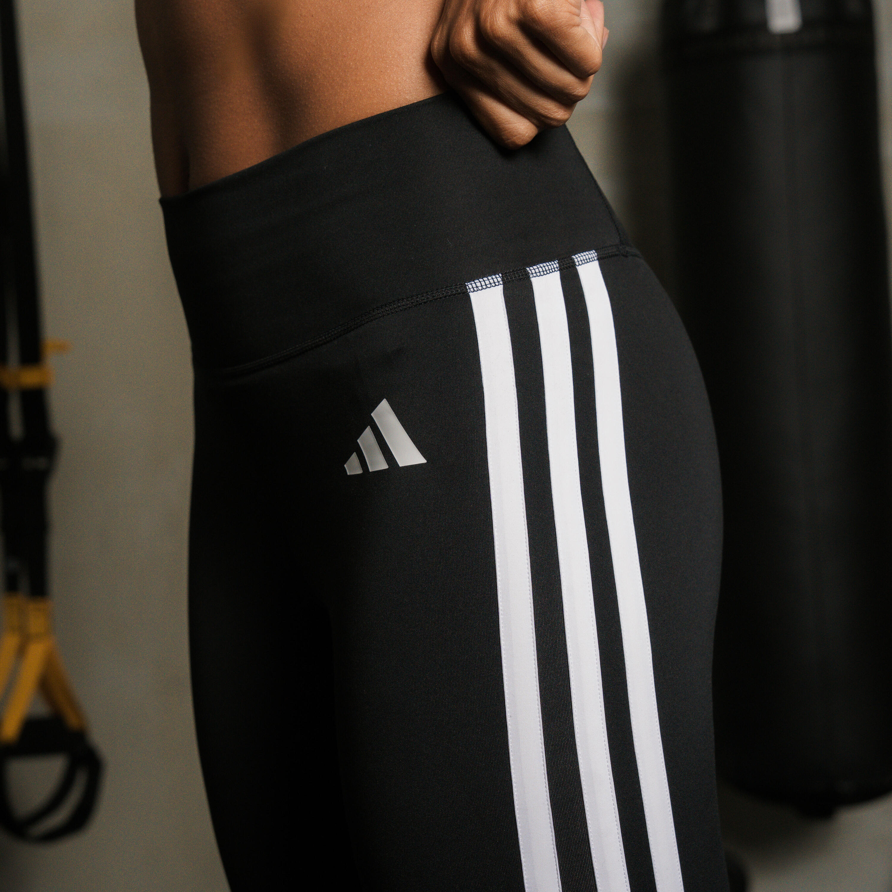 Adidas Leggings Damen – schwarz  3/9