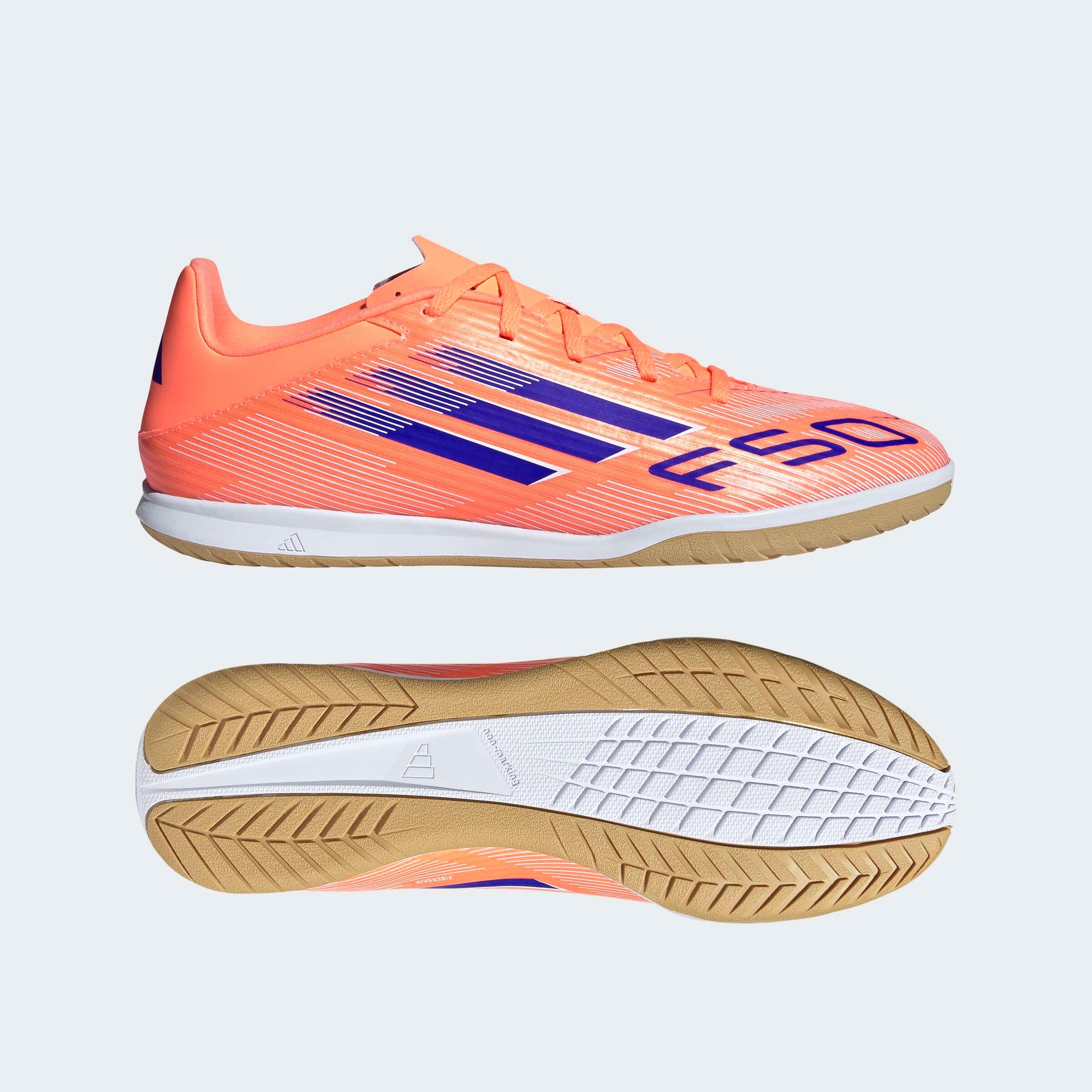 Sapatilhas de Futsal Adulto F50 Club Laranja 7/7