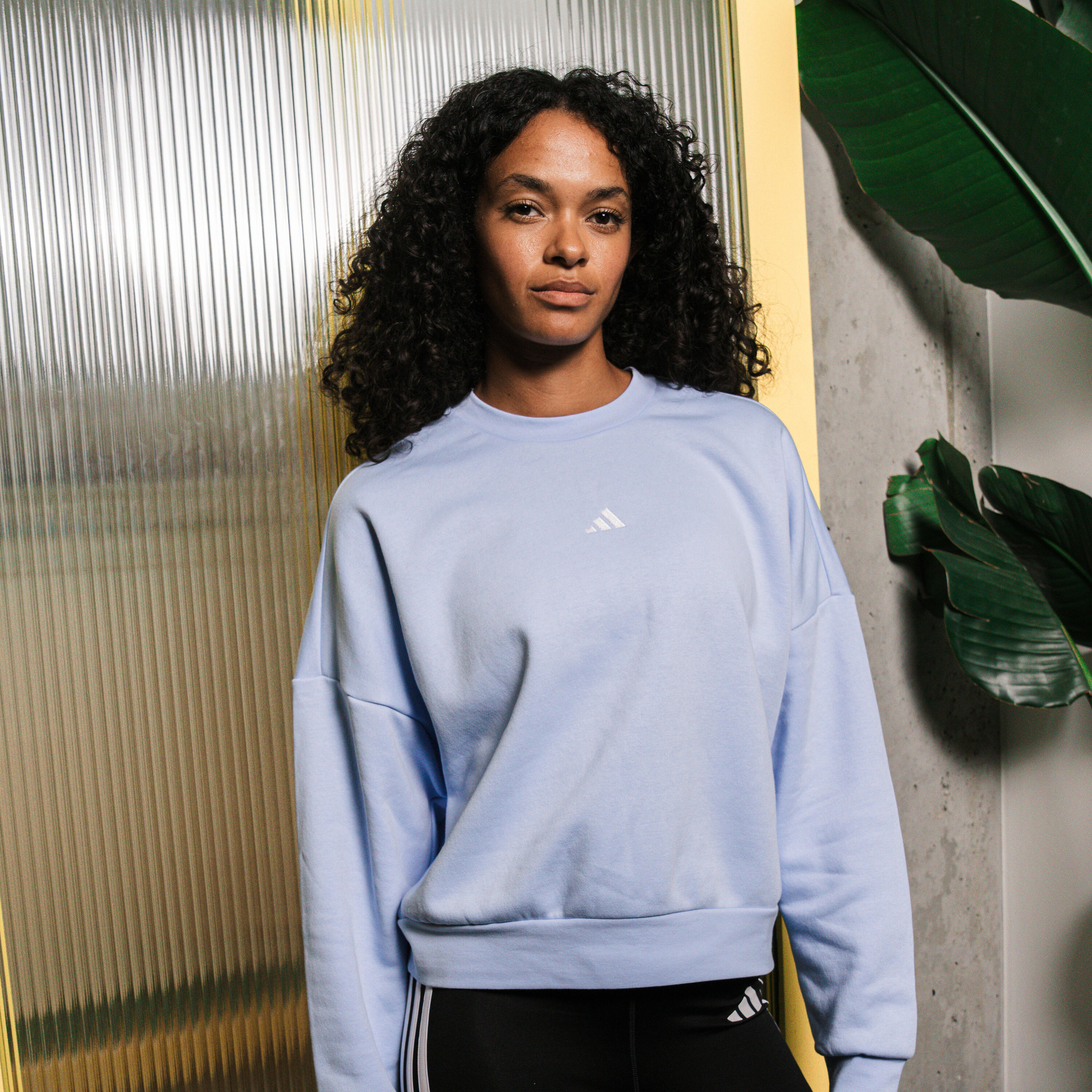 Sweatshirt Damen - hellblau  25/27
