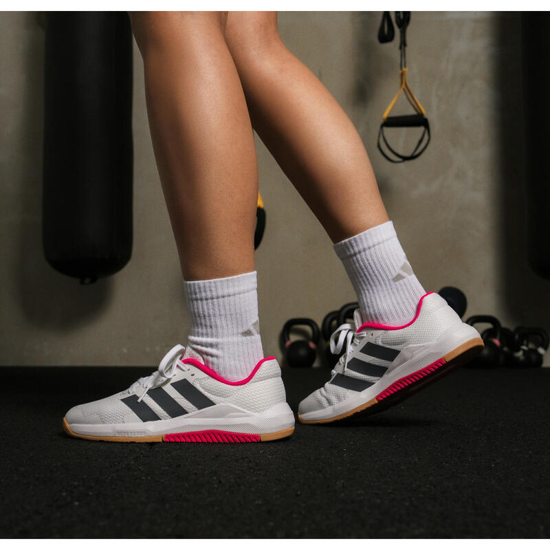 Încălțăminte de fitness ADIDAS Dropset Alb-Roz Damă