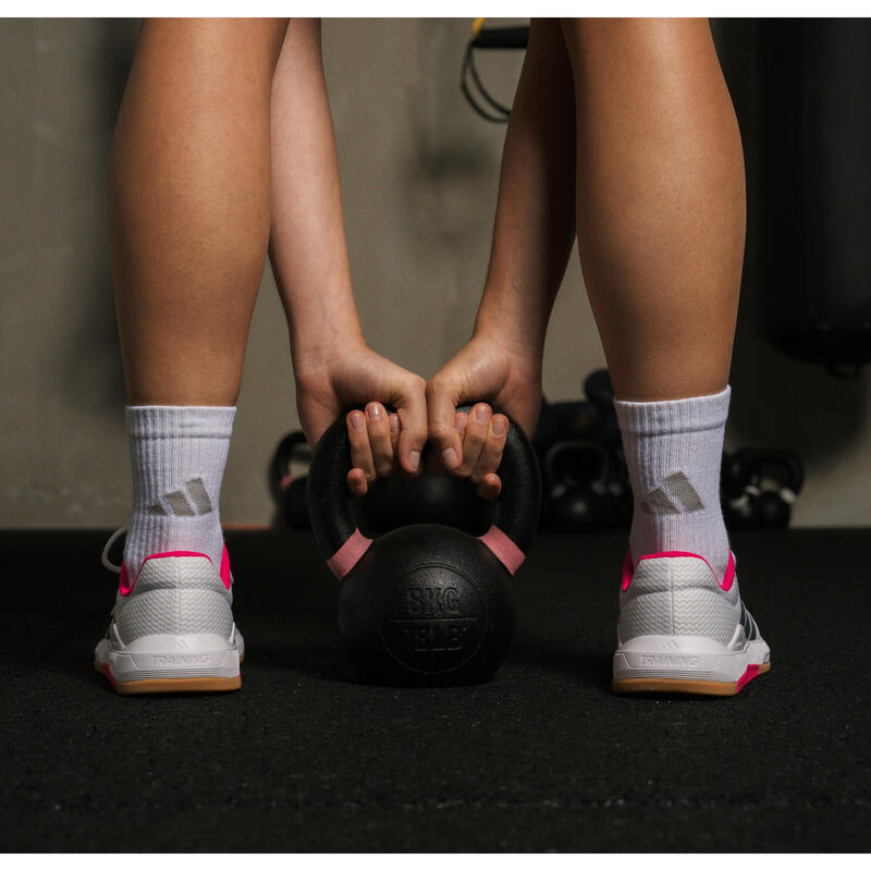 Încălțăminte de fitness ADIDAS Dropset Alb-Roz Damă