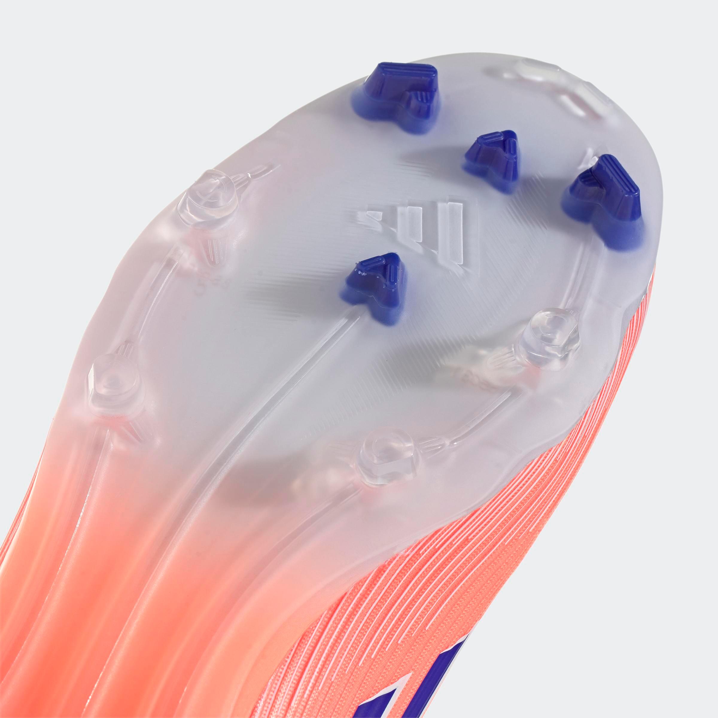 Botas de fútbol F50 League FG/MG Adulto Naranja 4/9