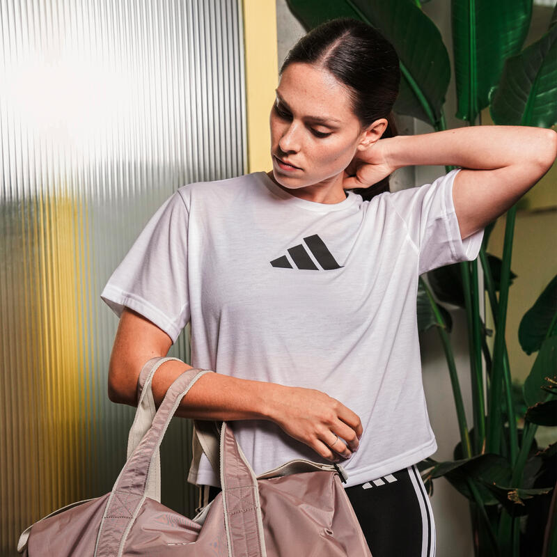 Tricou Fitness ADIDAS Alb Damă