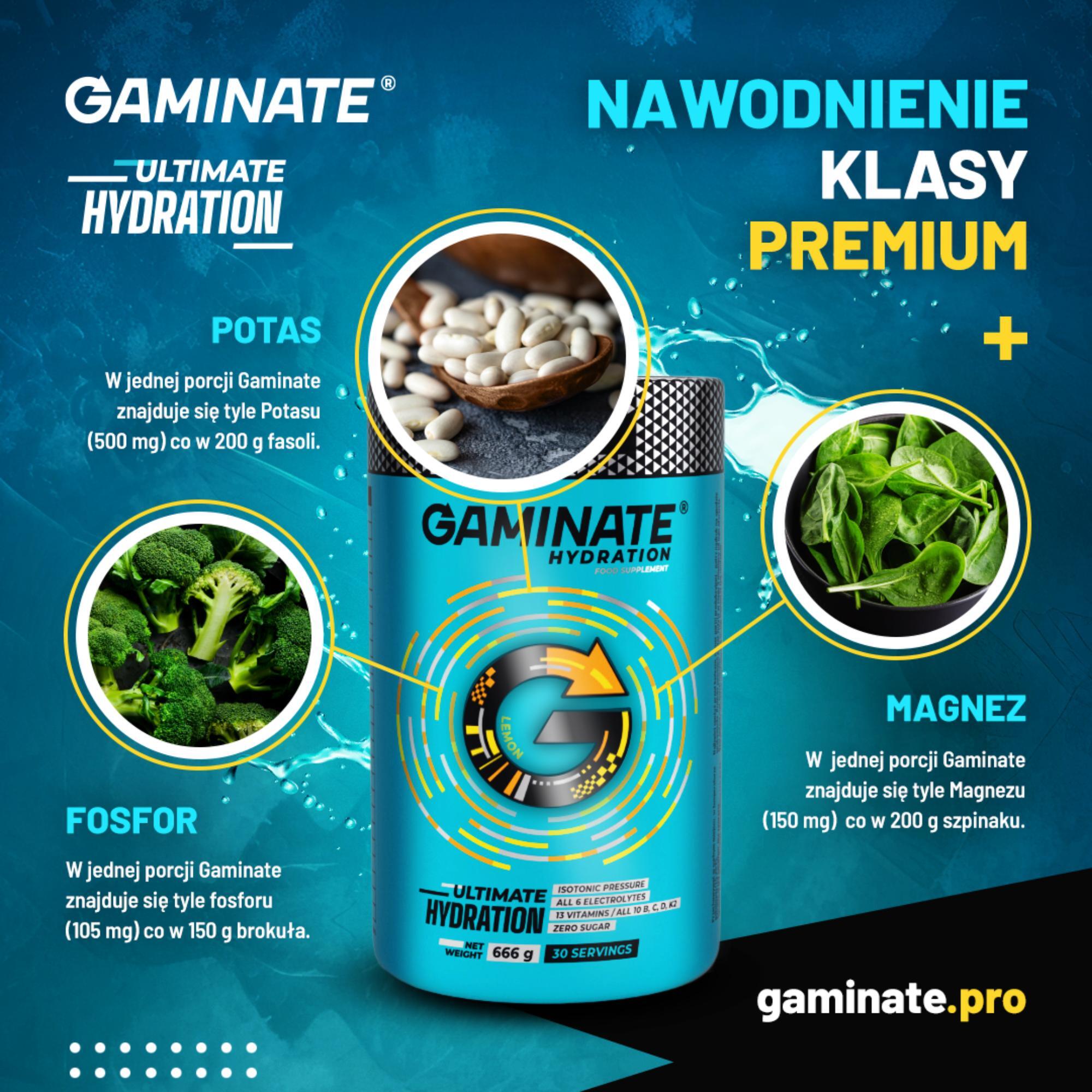 Zestaw GAMINATE HYDRATION + BIDON 3/4