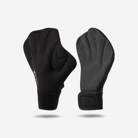Handschoenen met vliezen voor aquawalking Webgloves neopreen 3 mm