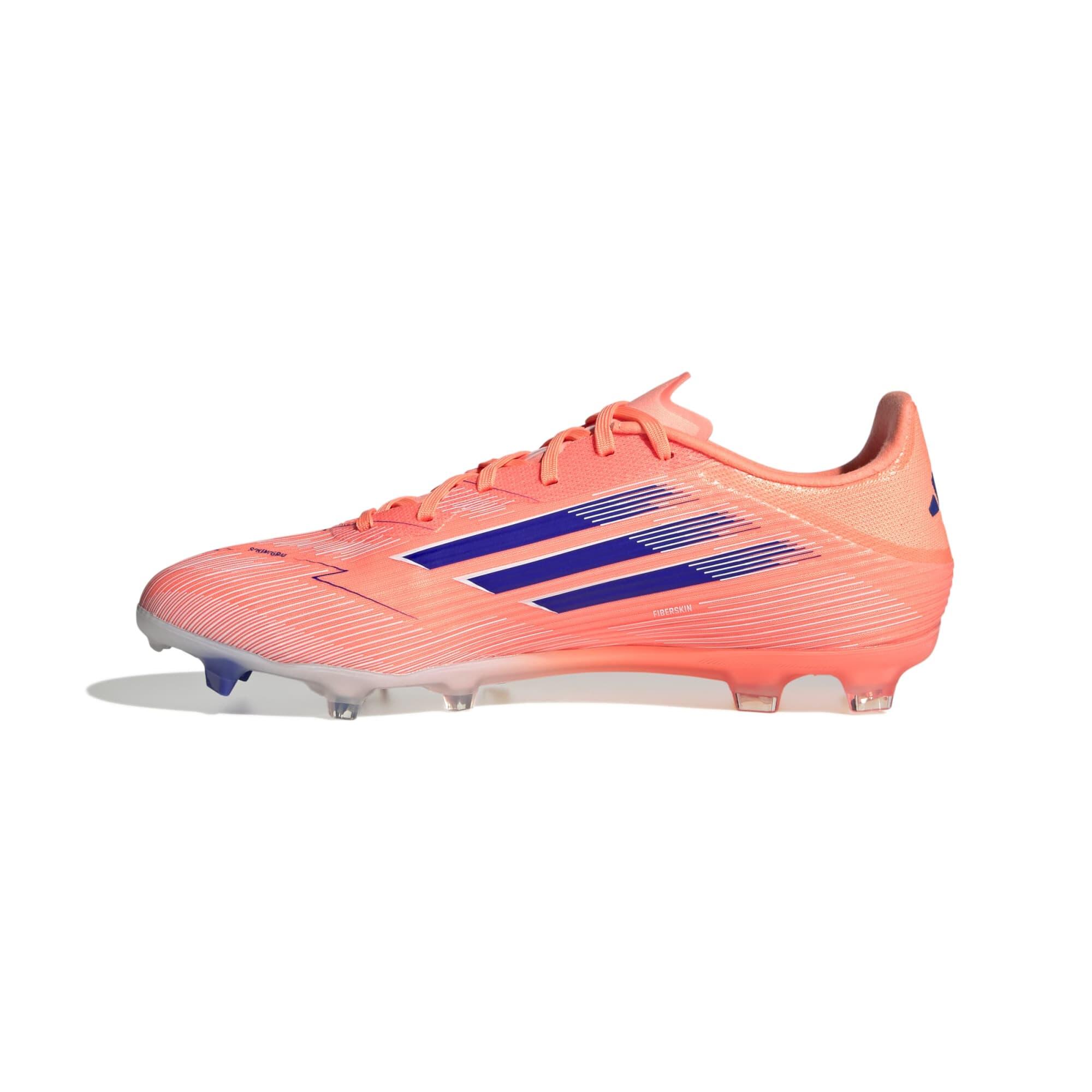 Chuteiras de Futebol Adulto F50 League FG/MG Laranja 2/8