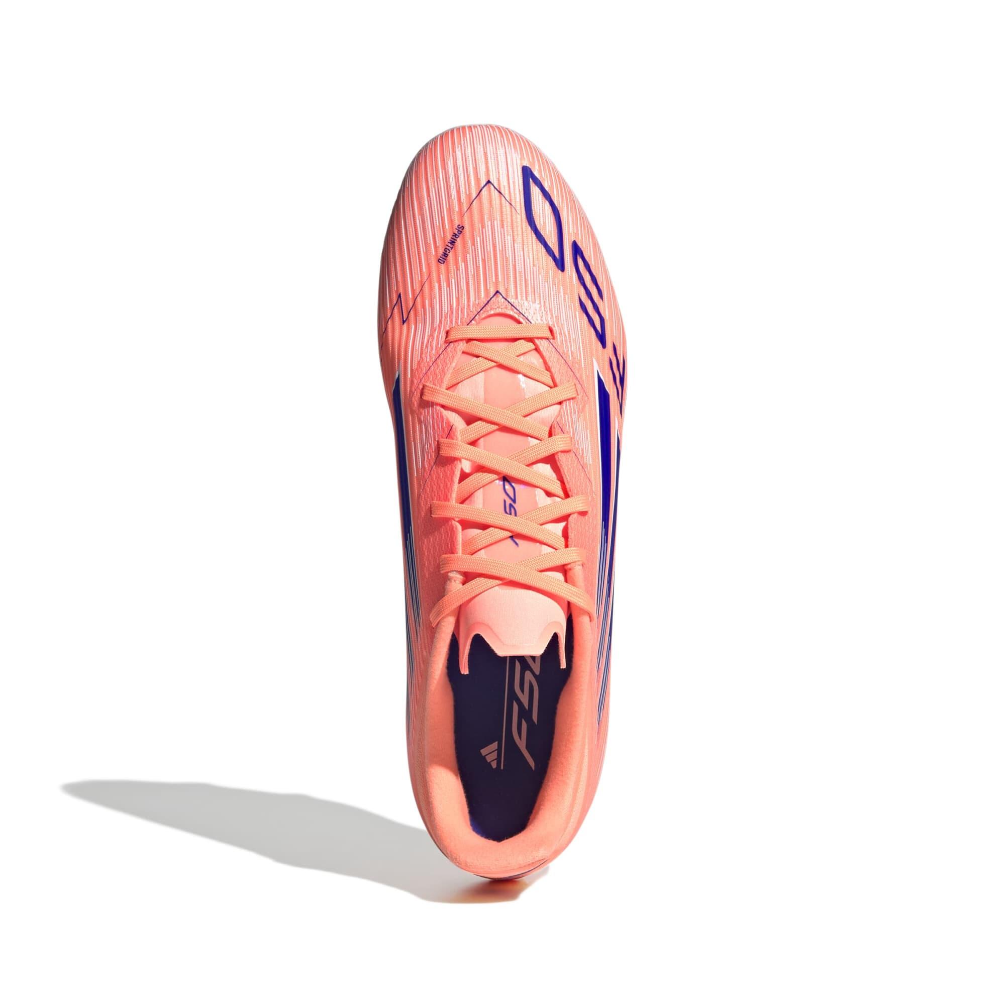 Chuteiras de Futebol Adulto F50 League FG/MG Laranja 4/8