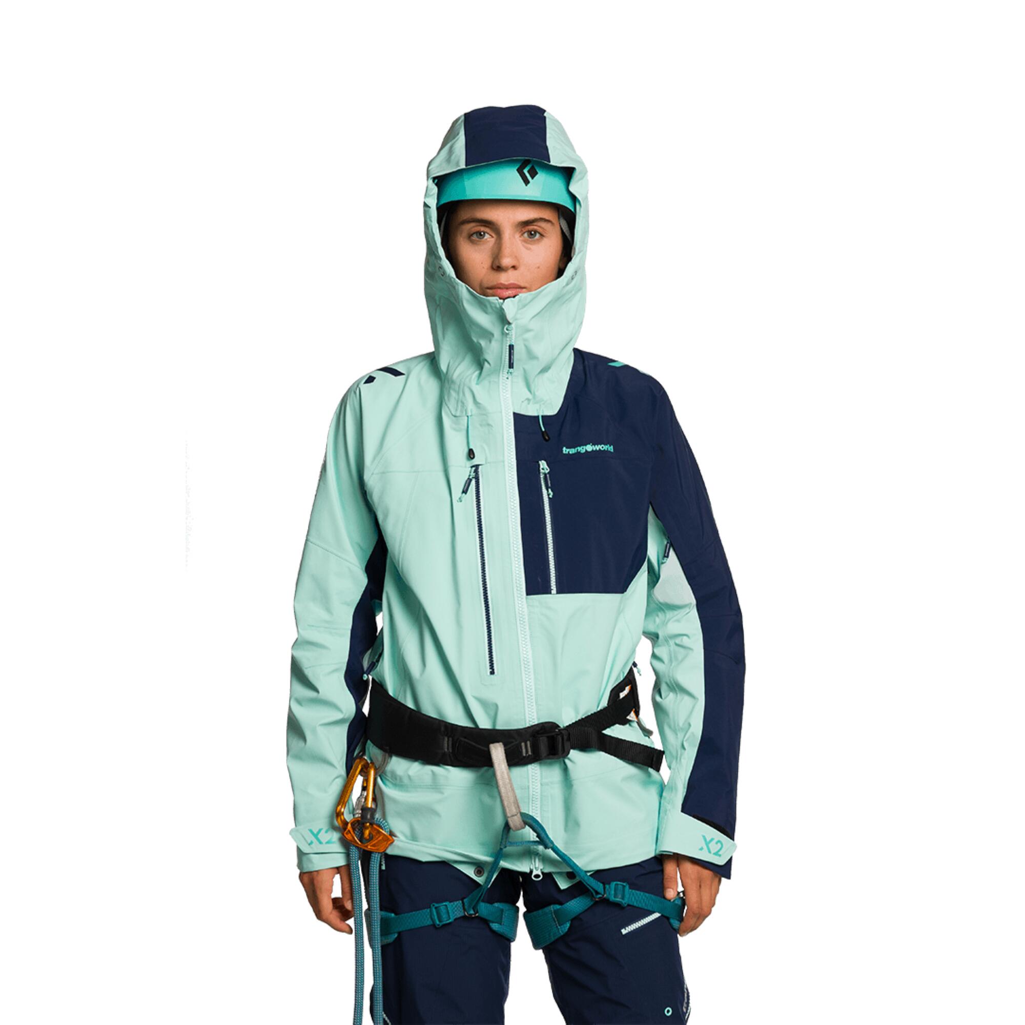 Chaqueta cortavientos de montaña Gore-Tex Mujer Trangoworld TRX2 Shell EVO 4/12