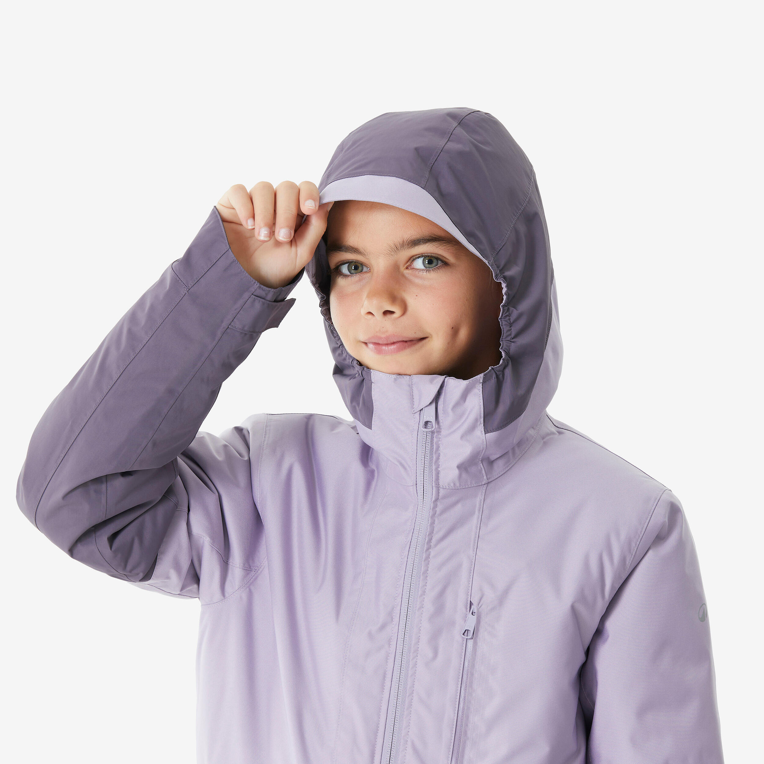Manteau de randonnée chaud 3 en 1 enfant, MH 500 Âge 7-15 ans 4/14