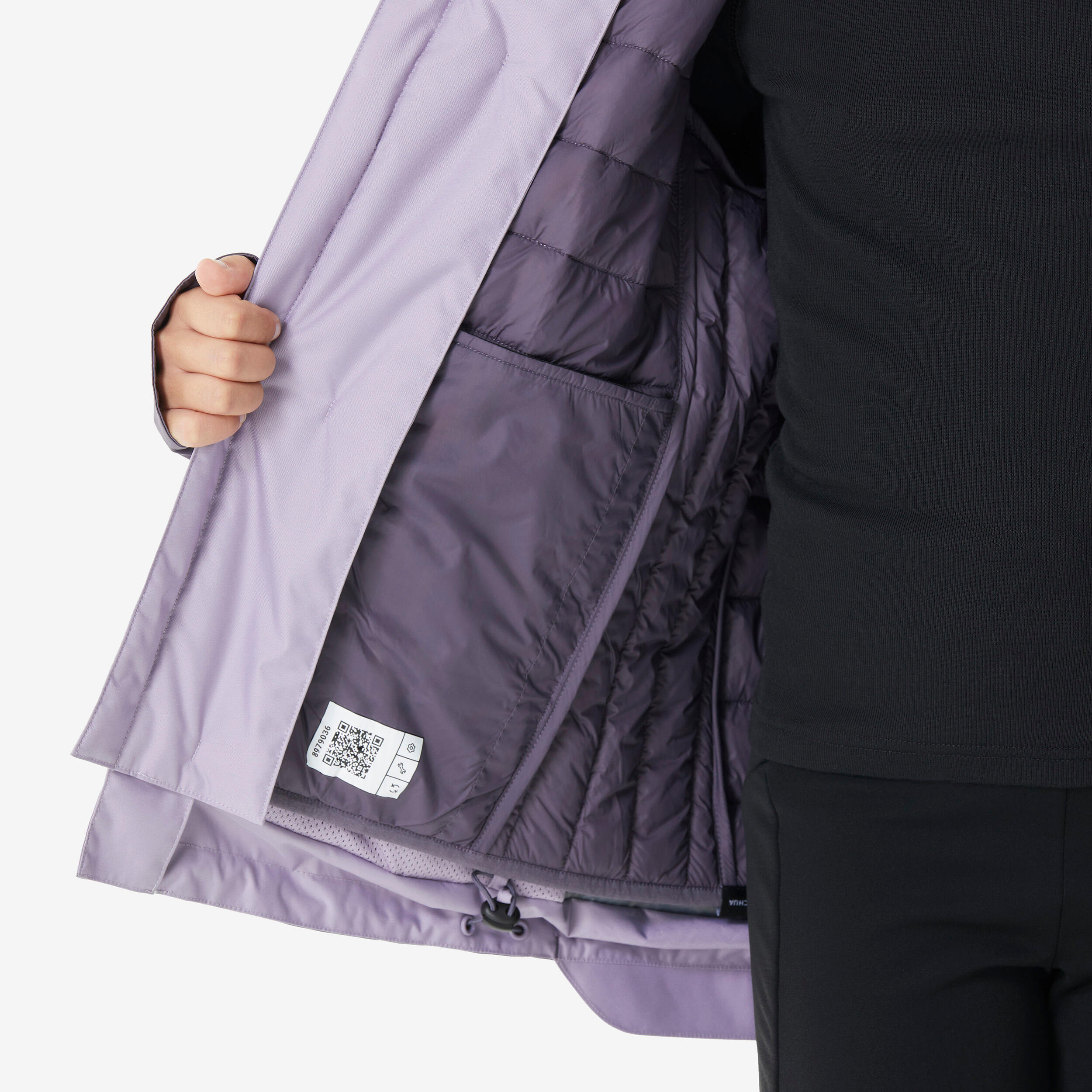 Manteau de randonnée chaud 3 en 1 enfant, MH 500 Âge 7-15 ans 10/14