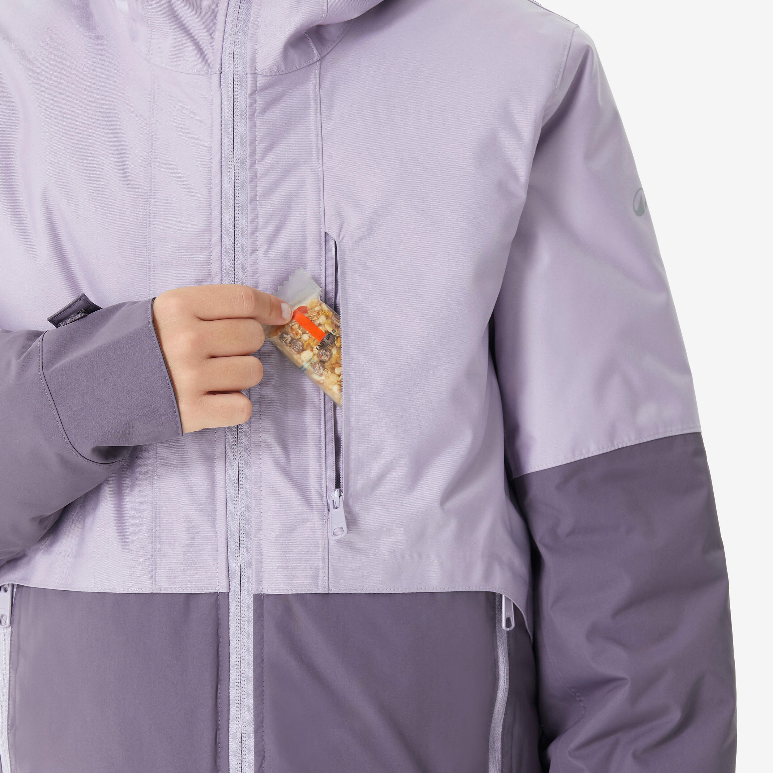 Manteau de randonnée chaud 3 en 1 enfant, MH 500 Âge 7-15 ans 6/14