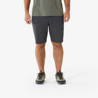 Men’s hiking shorts, NH500 Regular - Grey