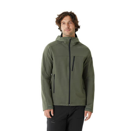 Softshell de montaña y trekking perlante cortavientos Hombre Forclaz MT500