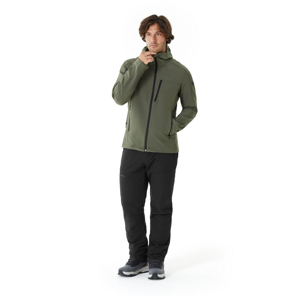 Kurtka Softshell trekkingowa męska Forclaz MT500