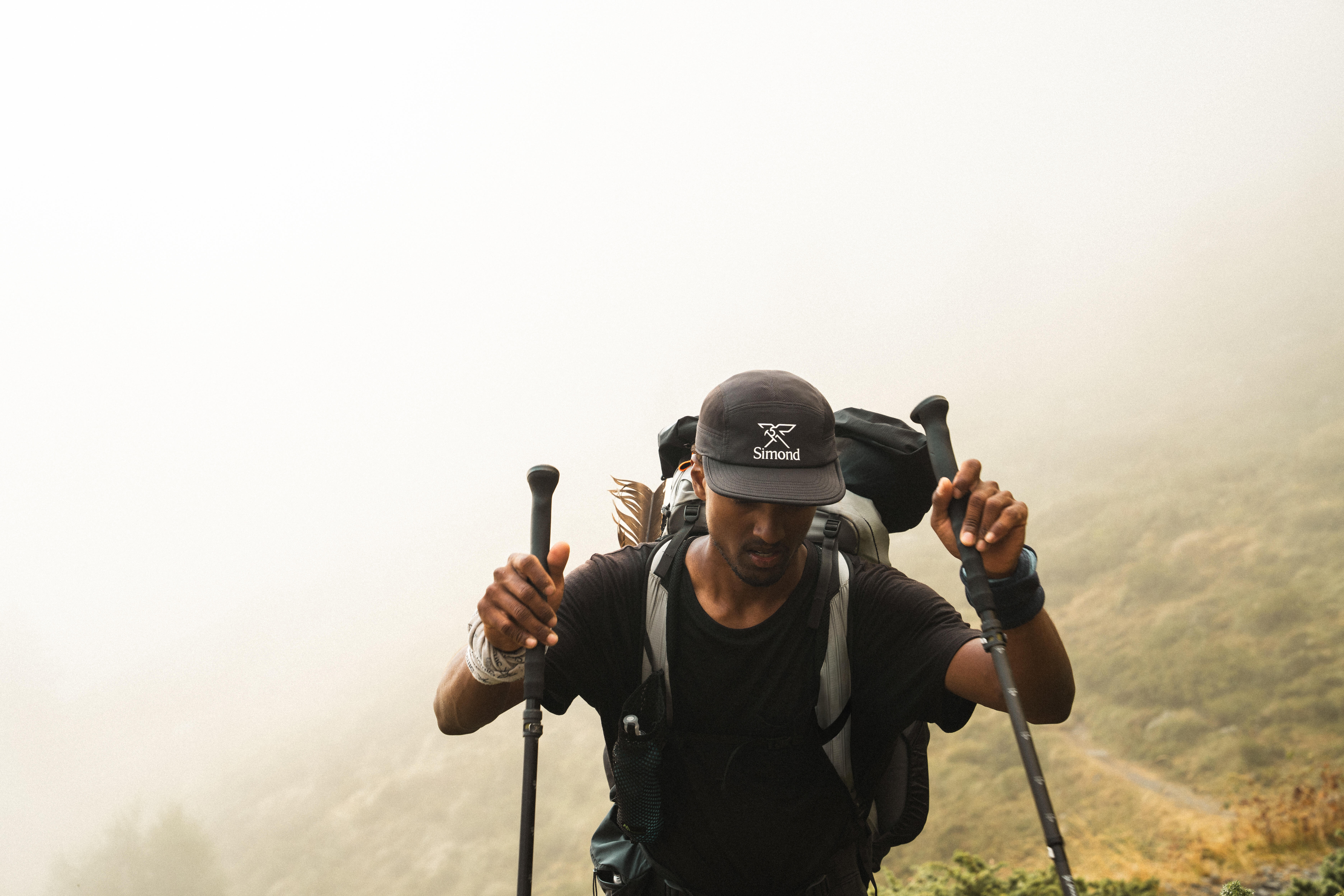 Men’s Merino Wool Trekking T-Shirt - SIMOND