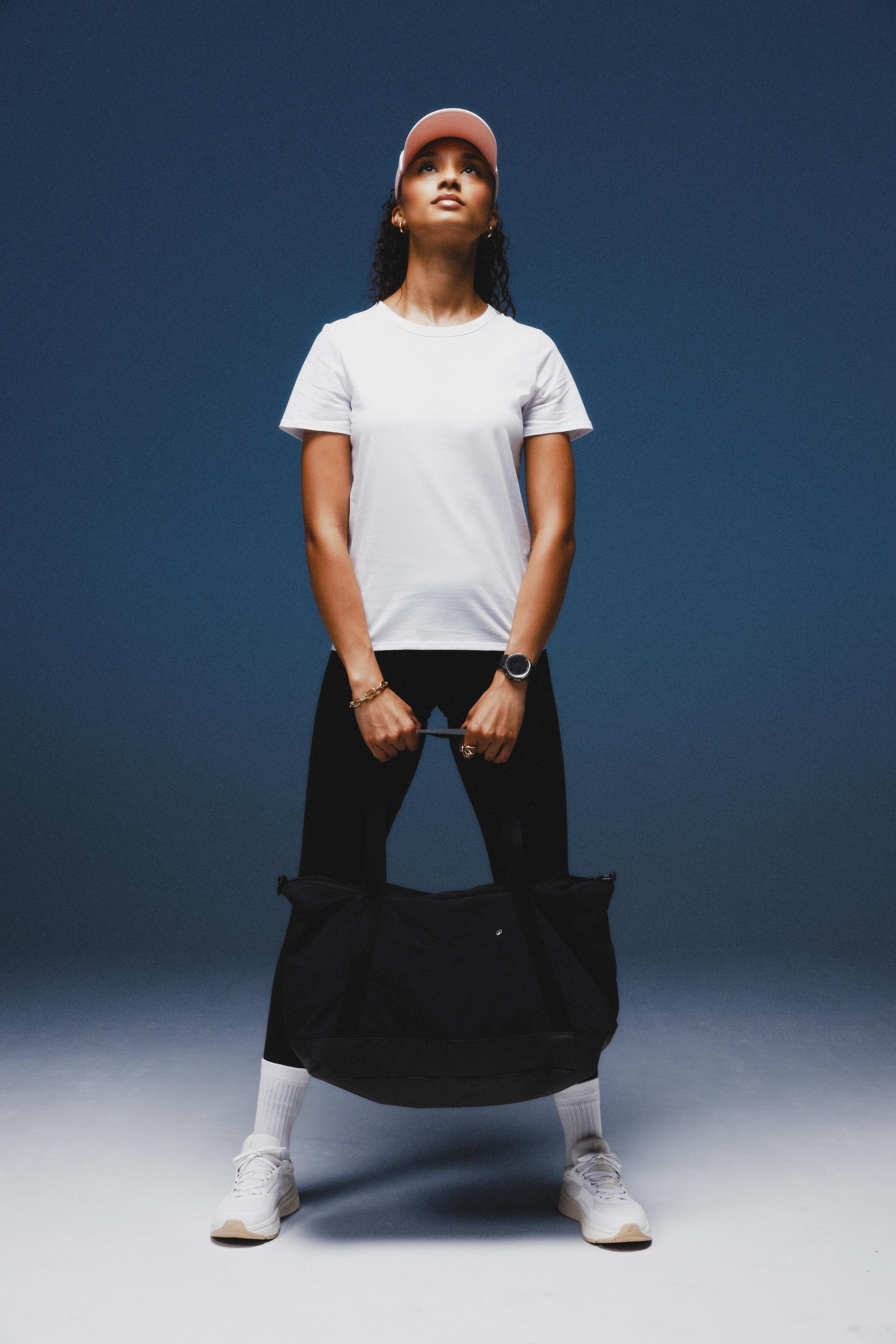 T-shirt de sport femme – 100 blanc 8/9