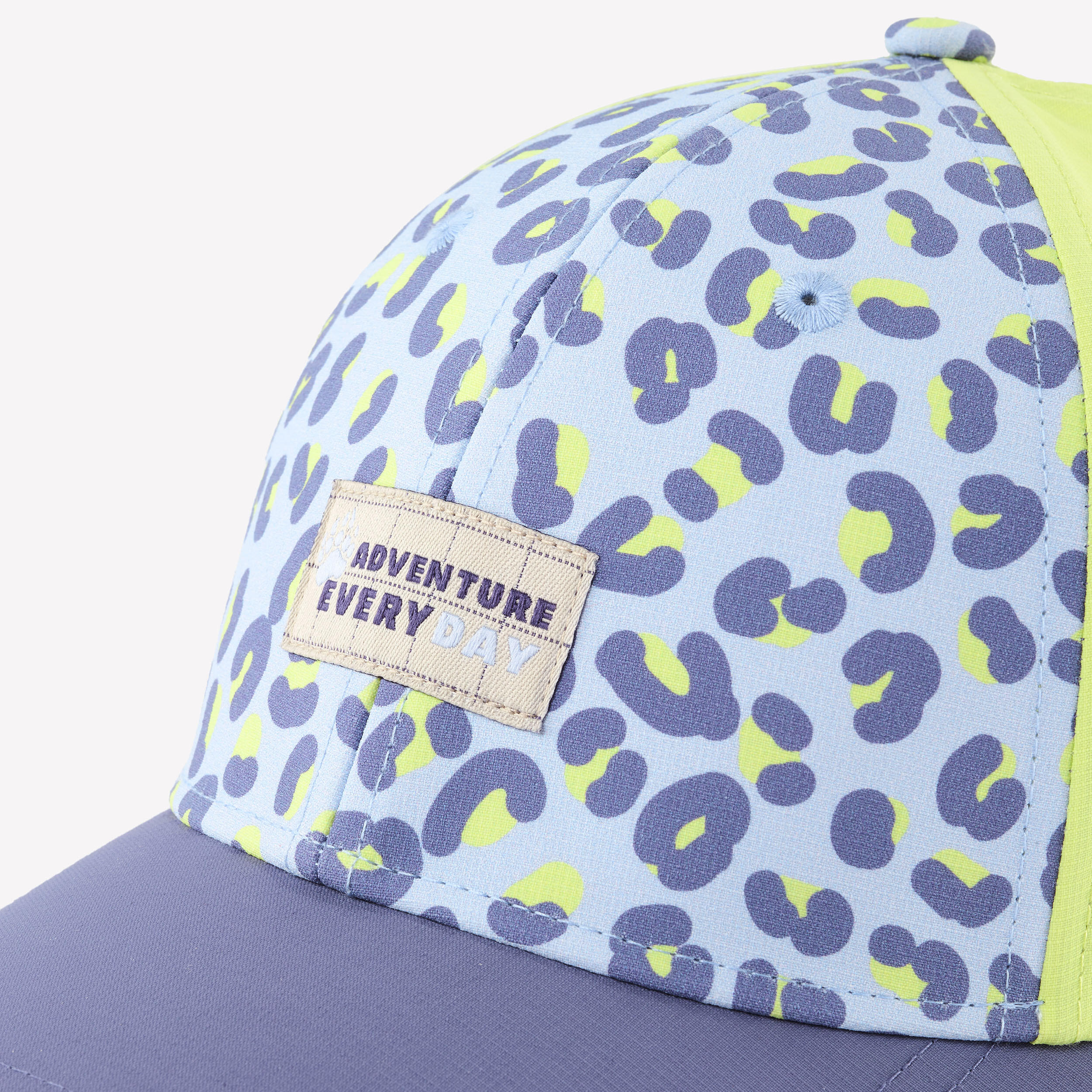 Casquette de randonnée 7-15 ans enfant, MH100 violet 7/8