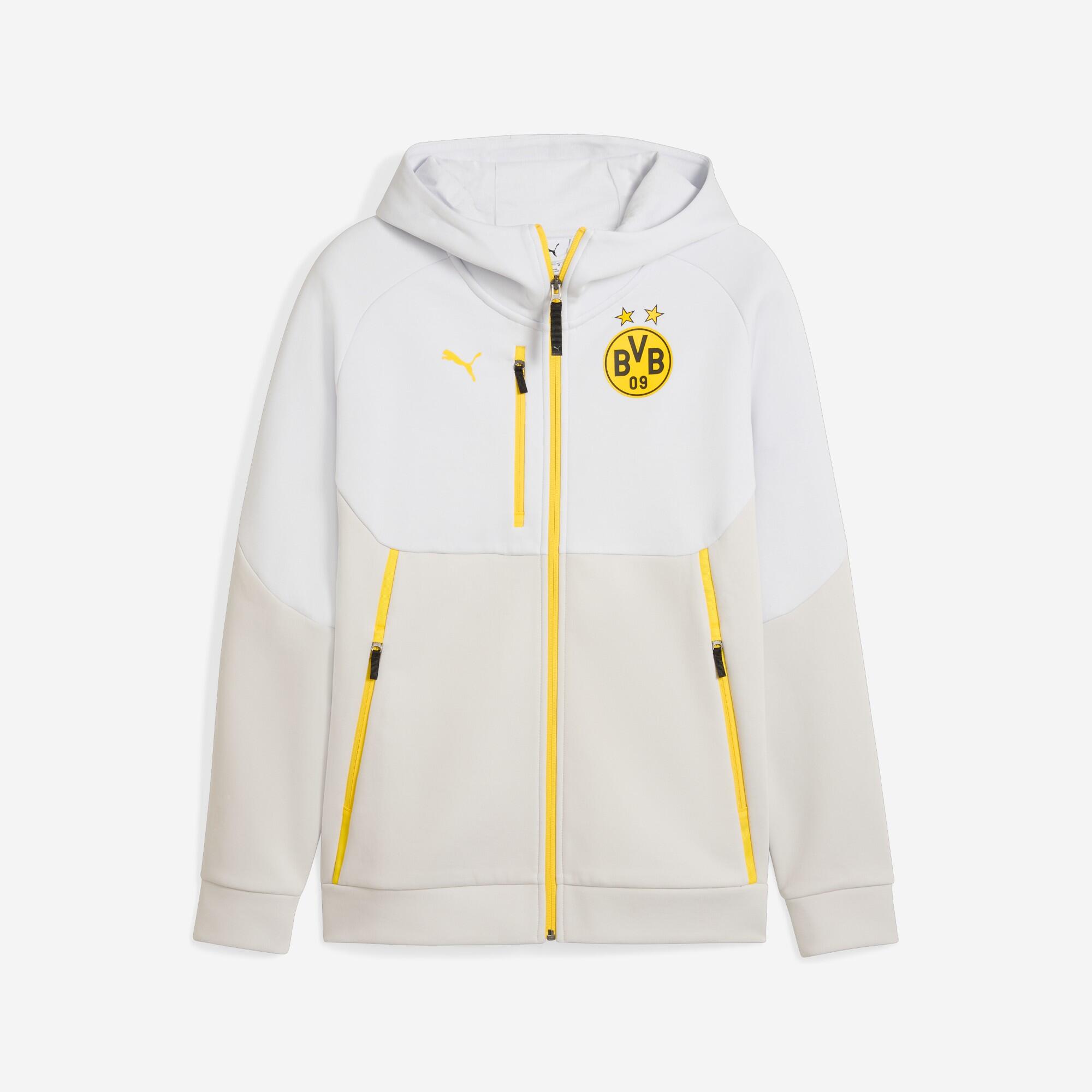 Sweatshirt com Capuz Futebol Dortmund Adulto 25/26 3/7