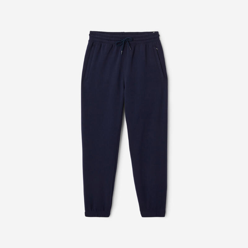 Pantalon de trening Regular 500 călduros Fitness Albastru Bărbați