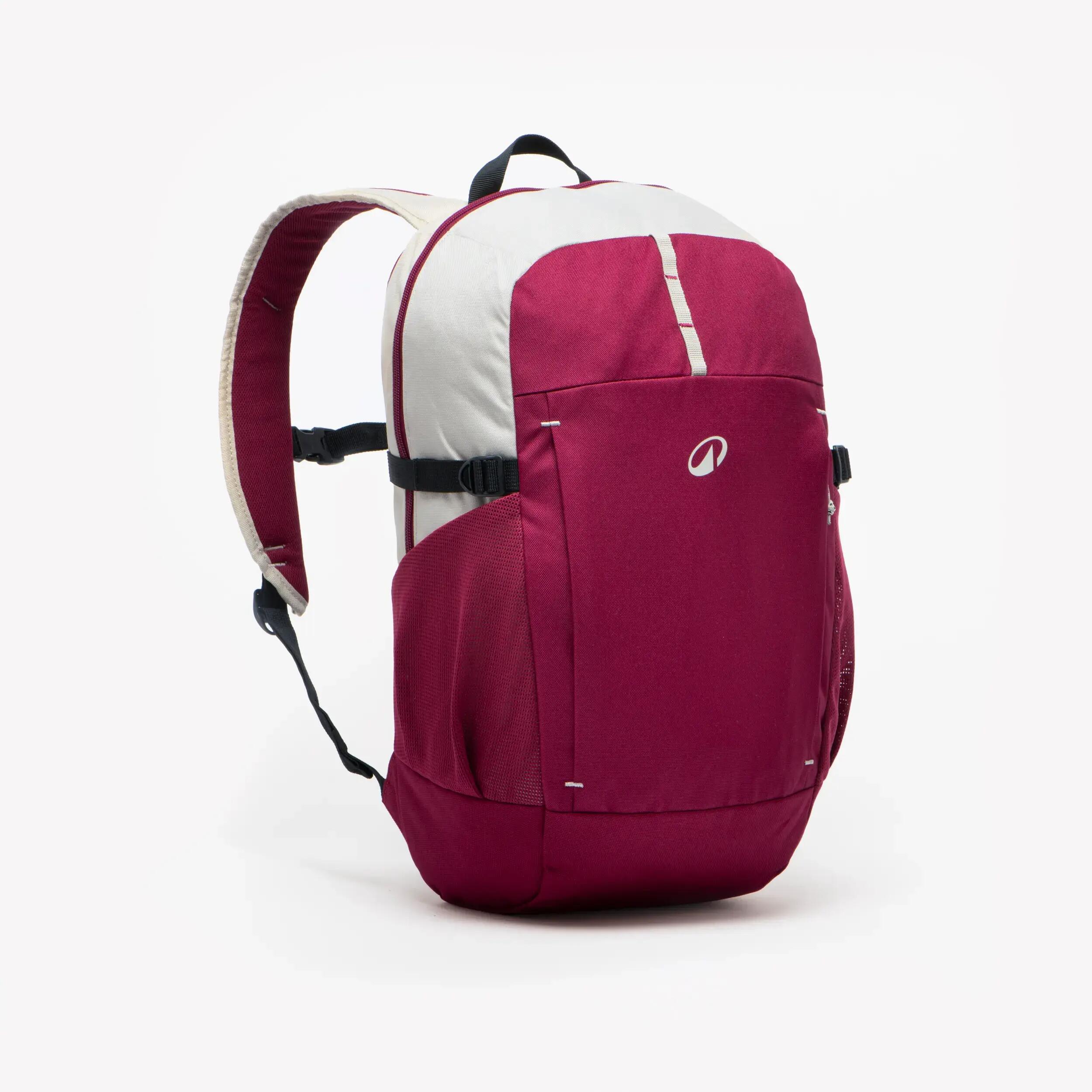 Morral de senderismo 20L Quechua Arpenaz 100 -Fucsia oscuro 9/10