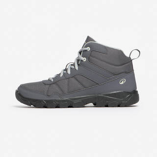 Women Hiking Shoes - Mid Ankle NH50 Grey