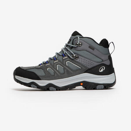 Черевики чоловічі MH500 для гірського туризму водонепроникні сірі