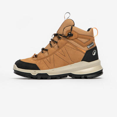 Scarpe trekking bambino MH900 impermeabili marroni