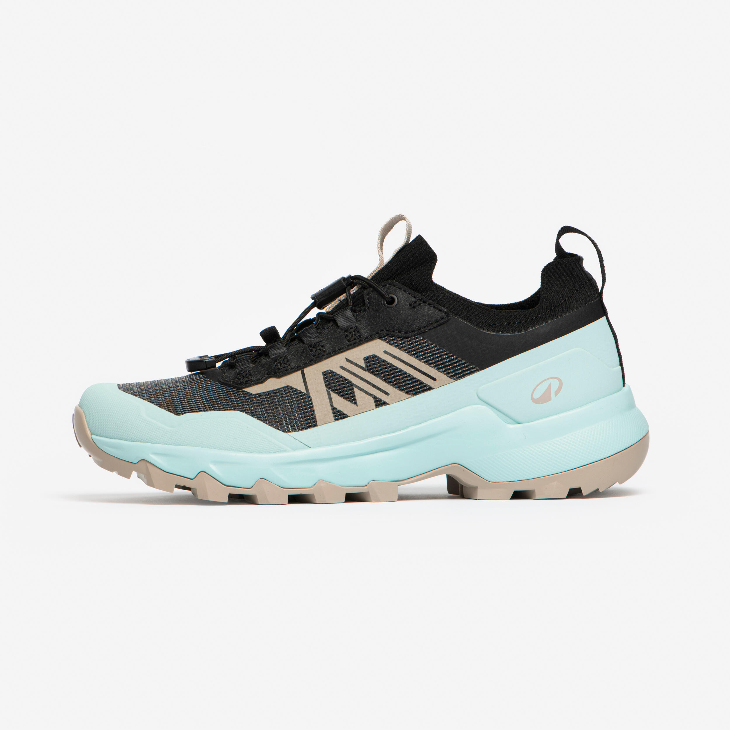 Women’s low-rise hiking boots, MH500 Faster - Blue 8/9