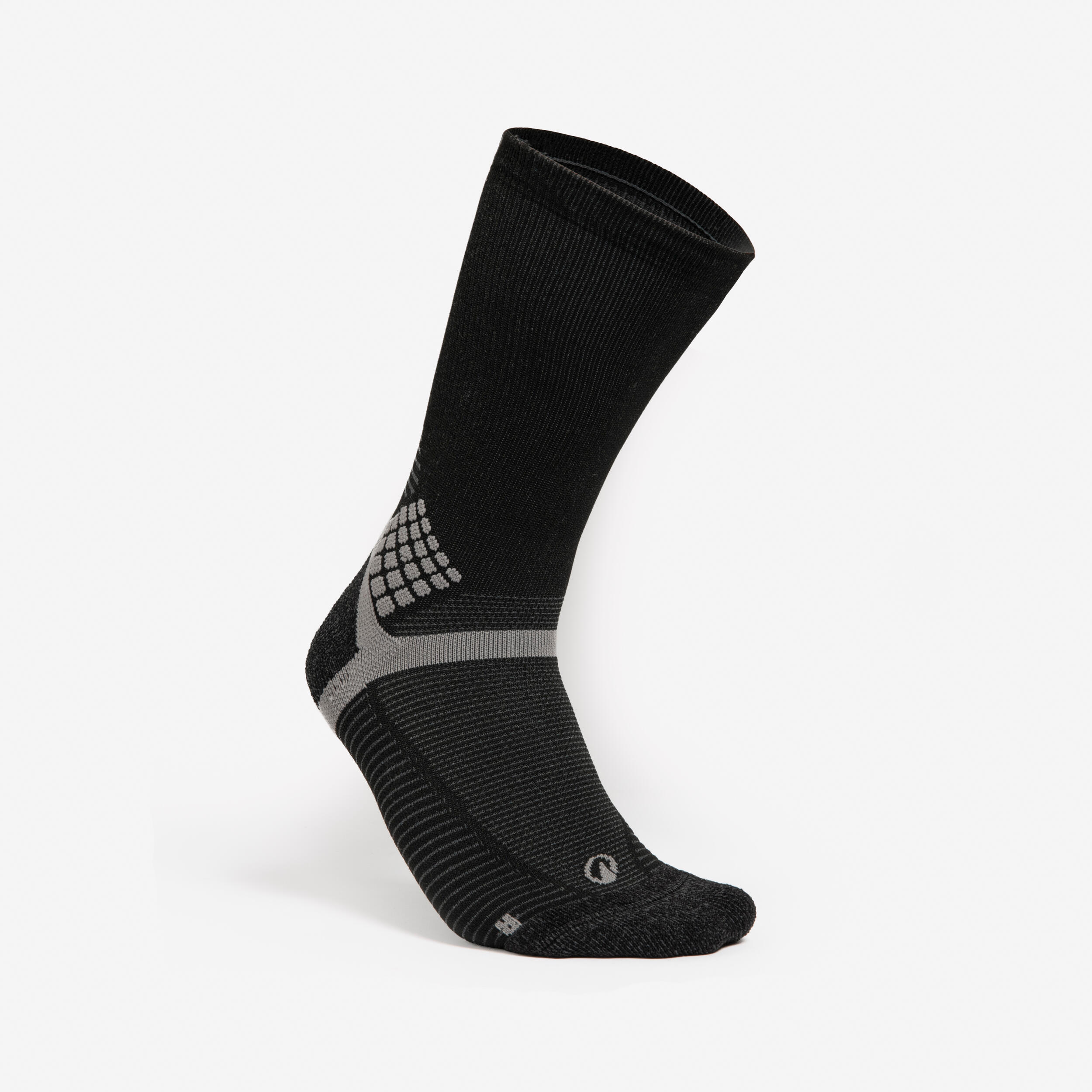 Chaussettes de randonnée hautes x2 paires, Hike 500 2/3