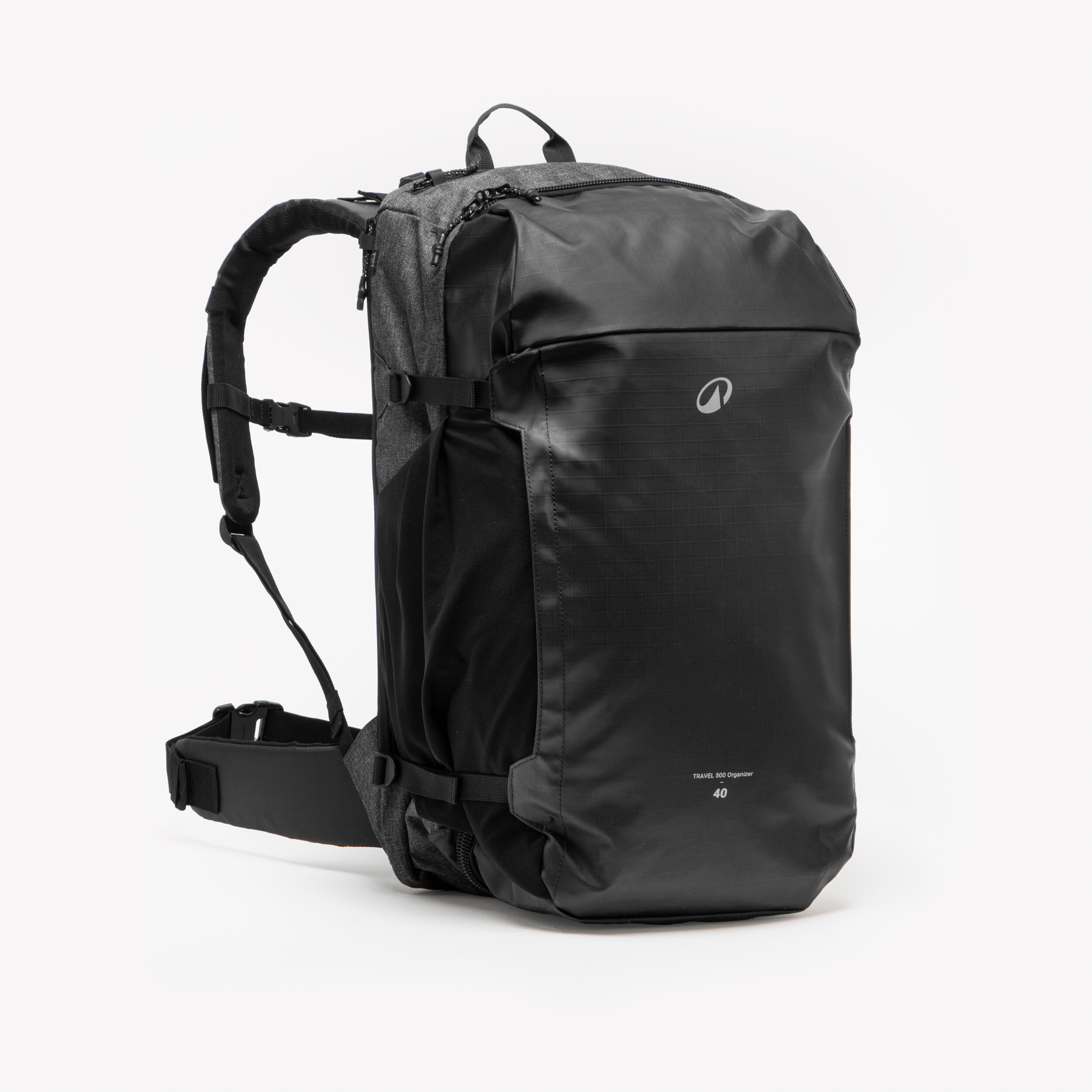 Trekking 40L Backpack Travel 500 - Black