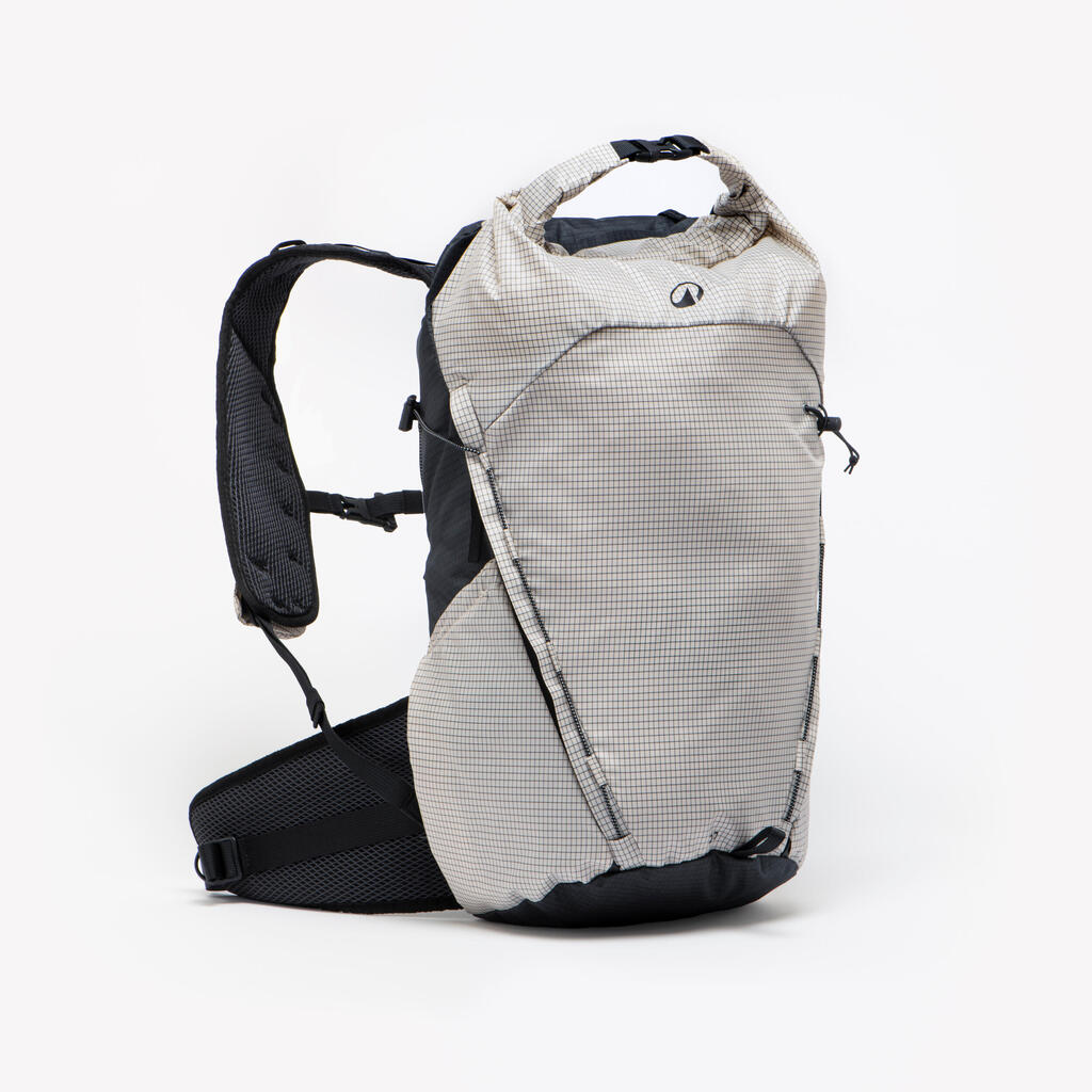 Mountain hiking backpack MH500 LIGHT 22 L - Beige