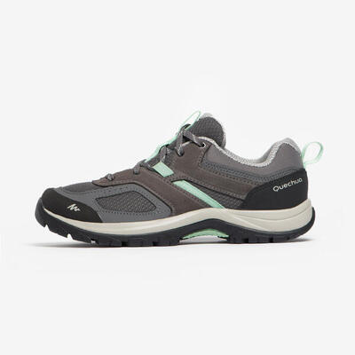 Scarpe trekking donna MH100 grigie