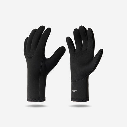Duikhandschoenen Essential neopreen 3 mm zwart
