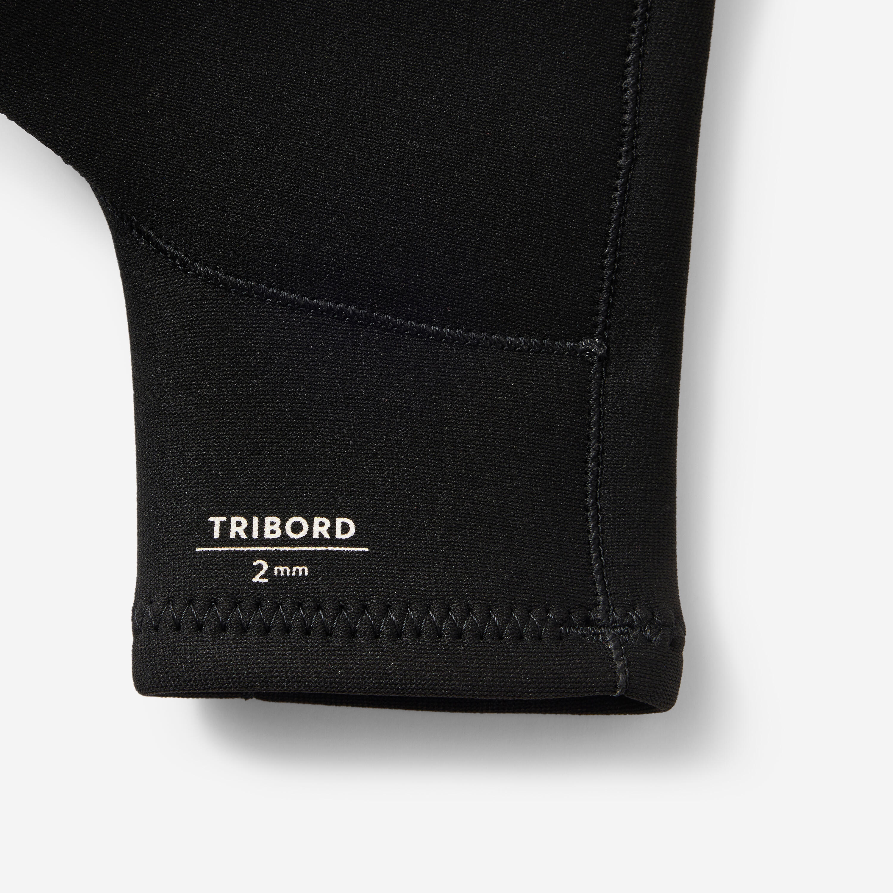 Neopren-Tauchhandschuhe Essentiel 2 mm schwarz 3/4