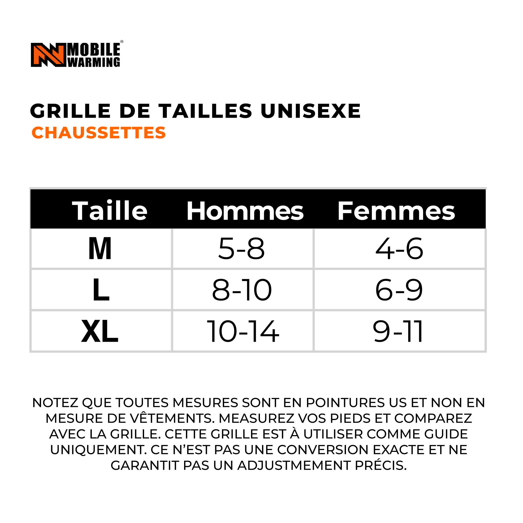 Bas chauffants Pro Mérinos - MOBILE WARMING