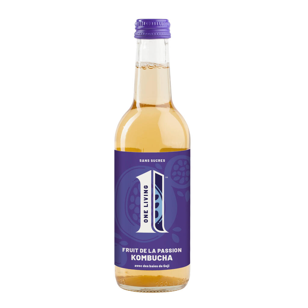 Passion fruit and goji berry kombucha 275ml