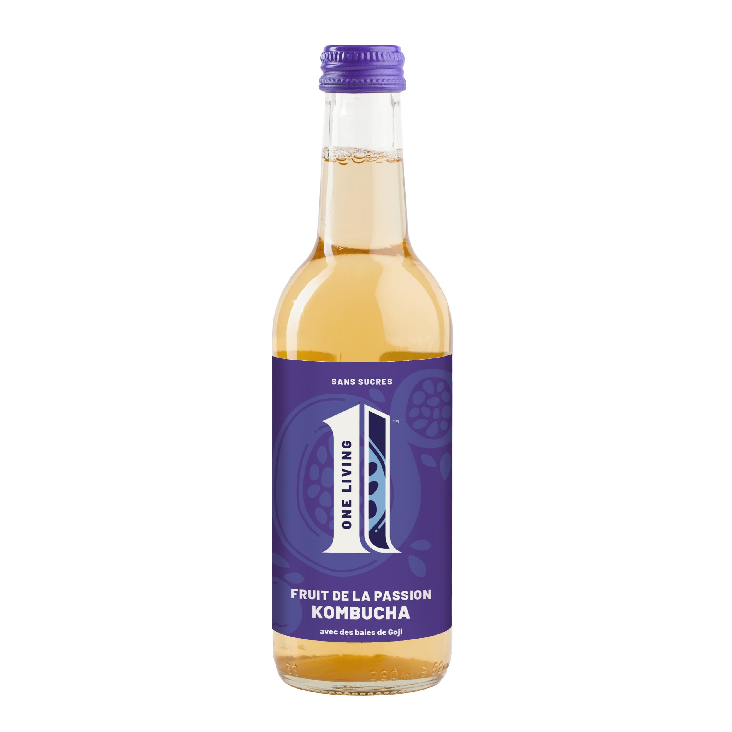 N°1 LIVING kombucha s marakujou a godži 275 ml