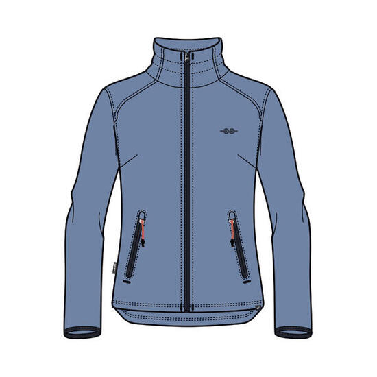 Polaire chaude de voile femme, 100 bleu clair