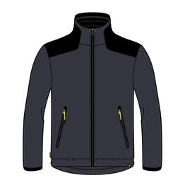 Polaire chaude de voile homme, 100 gris foncé