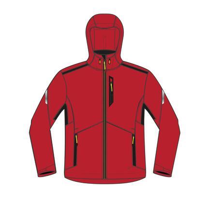 Veste softshell coupe vent Sailing 500 Homme Noir