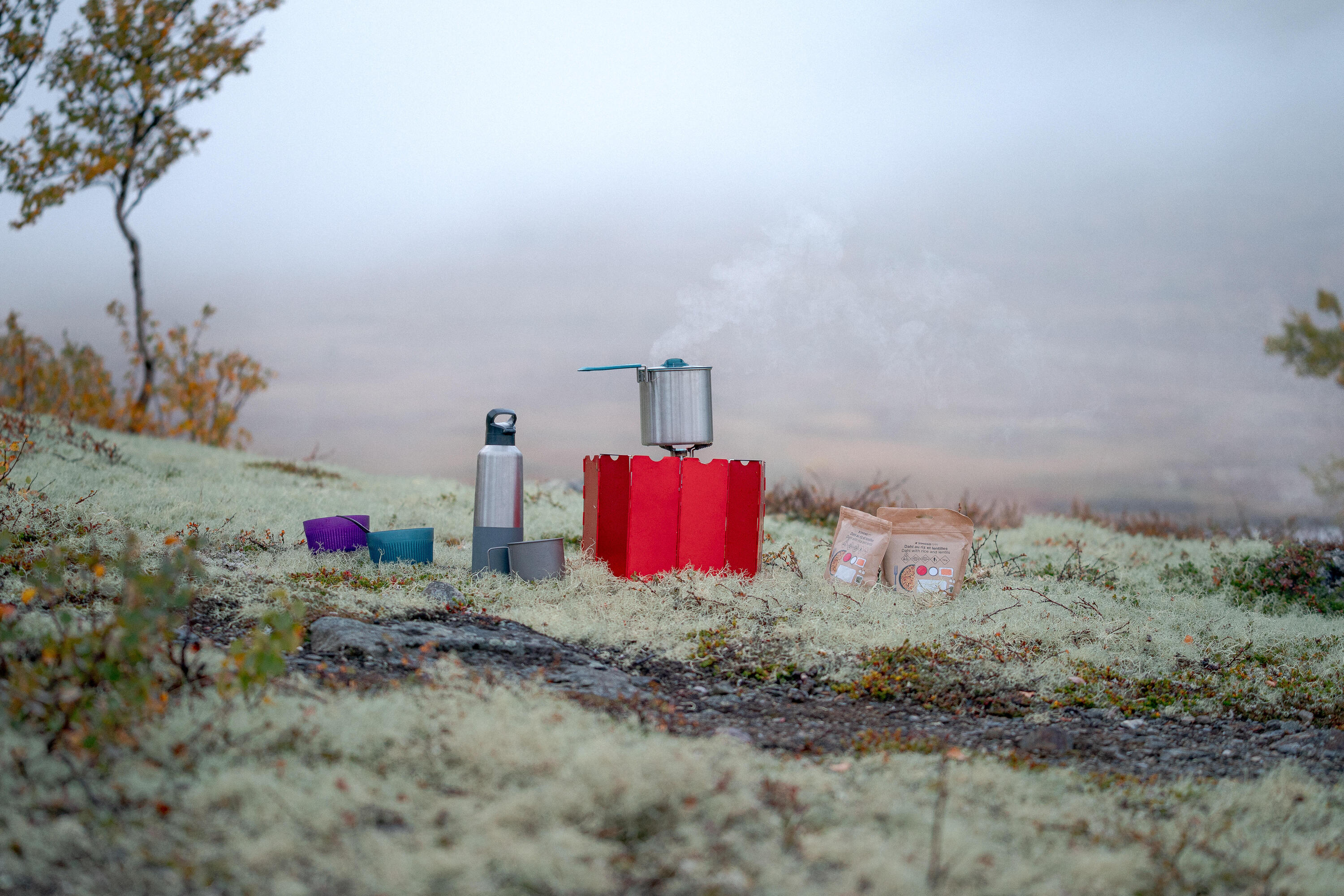 Trek Norvège repas