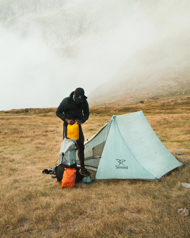 Tente ultra légère dyneema