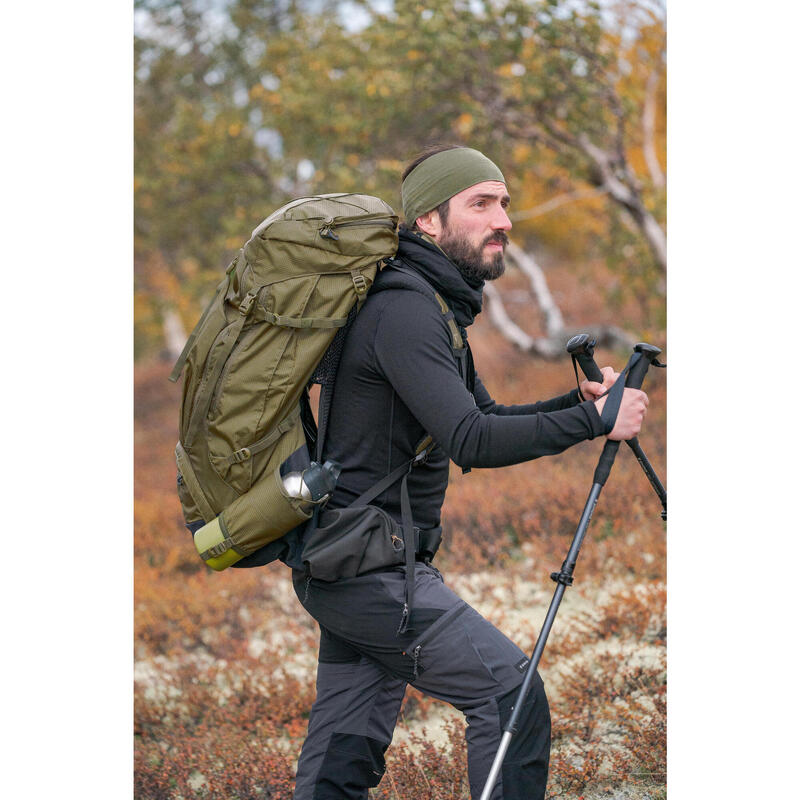 Erkek Outdoor Trekking Sırt Çantası - 60+10 L - Haki - MT500 Air