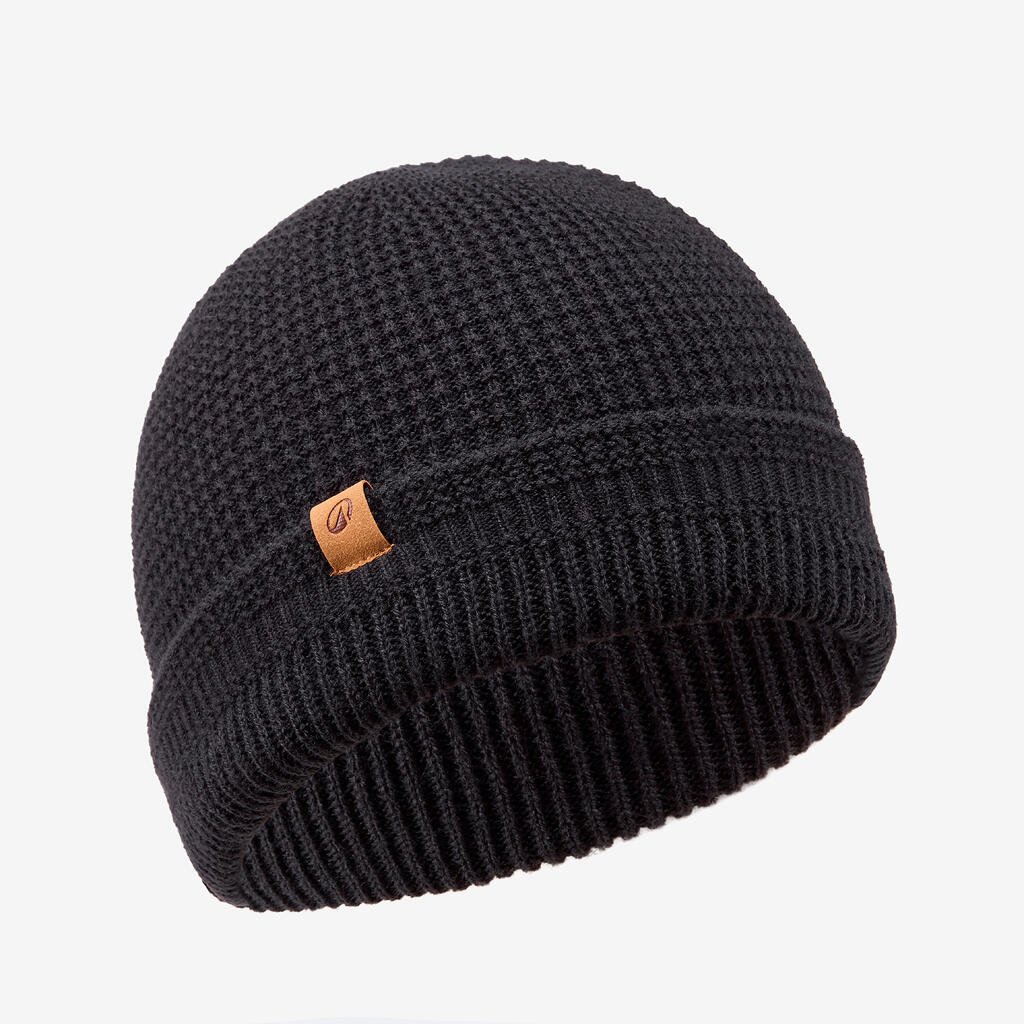 Bonnet de voile chaud coupe vent - 500 bleu marine